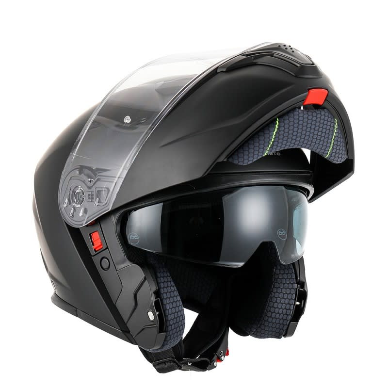 RXT 918 Flip-up Matt Black Helmet