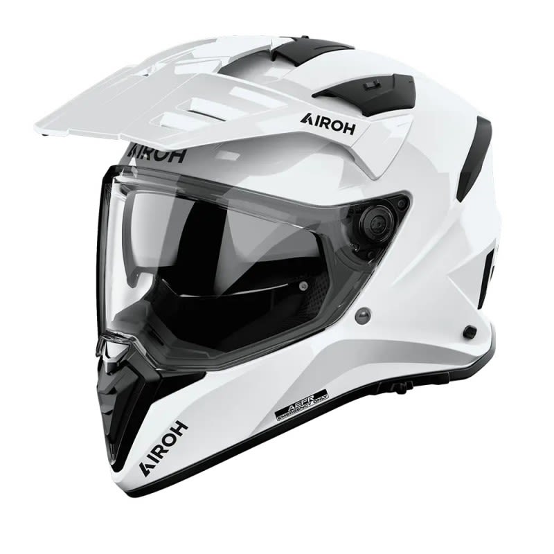 AIROH Bandit Gloss White Helmet