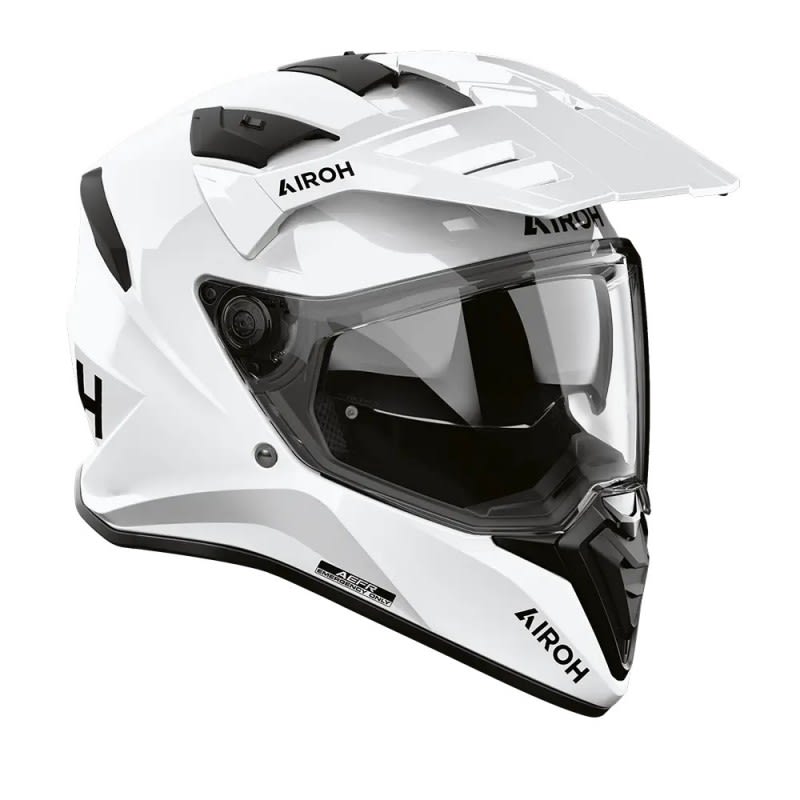 AIROH Bandit Gloss White Helmet