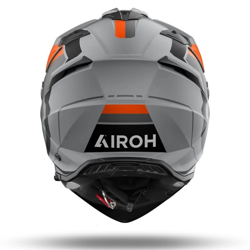 AIROH Bandit Horn Orange Matt Helmet
