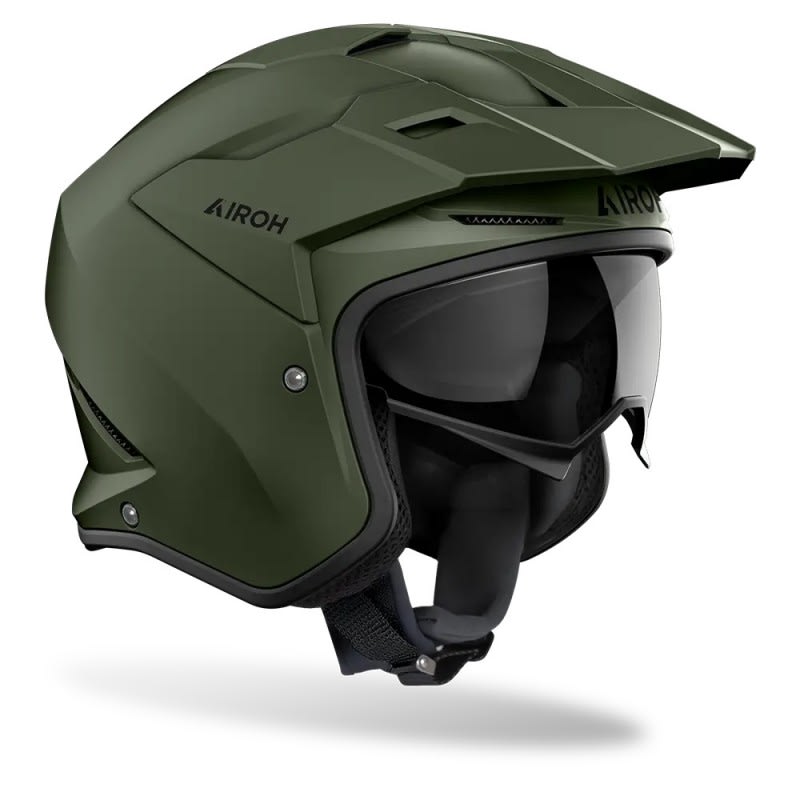 AIROH Kombakt Matt Military Green Helmet