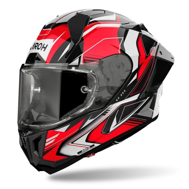 AIROH GP800 Must Red Gloss Helmet