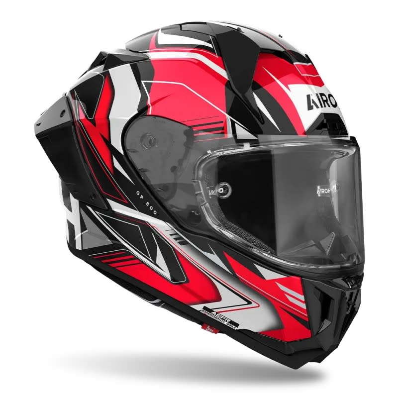 AIROH GP800 Must Red Gloss Helmet