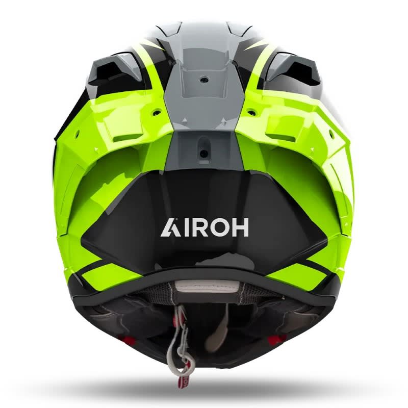 AIROH GP800 Master Yellow Gloss Helmet