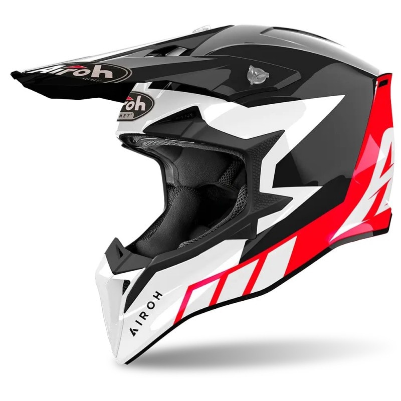 AIROH Wraaap Reloaded Red Gloss Helmet