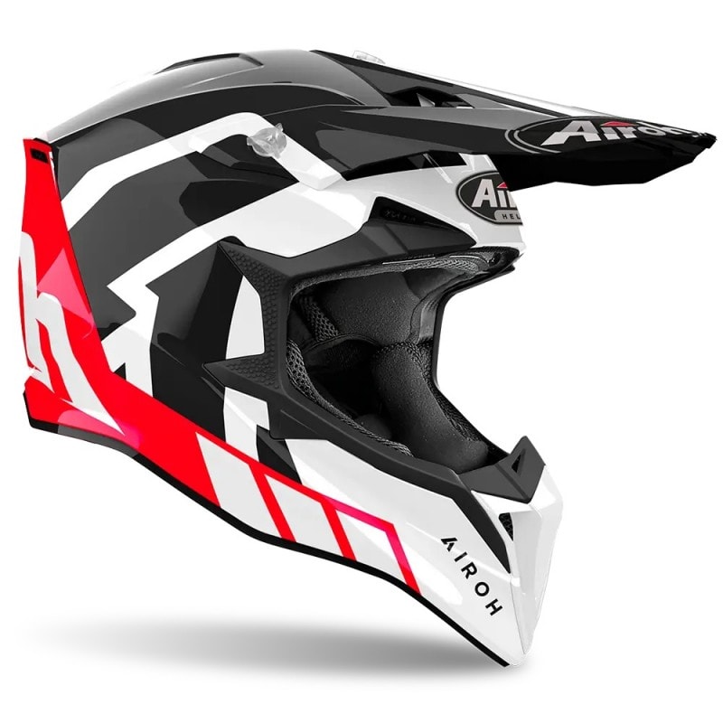 AIROH Wraaap Reloaded Red Gloss Helmet
