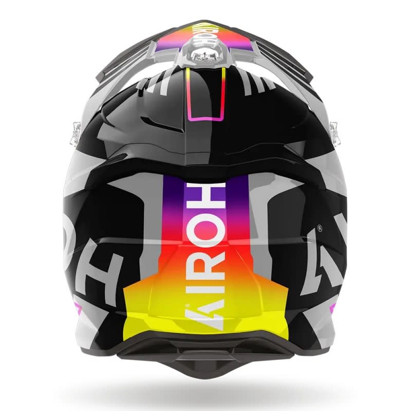 AIROH Stryker Brave Grey Gloss Helmet