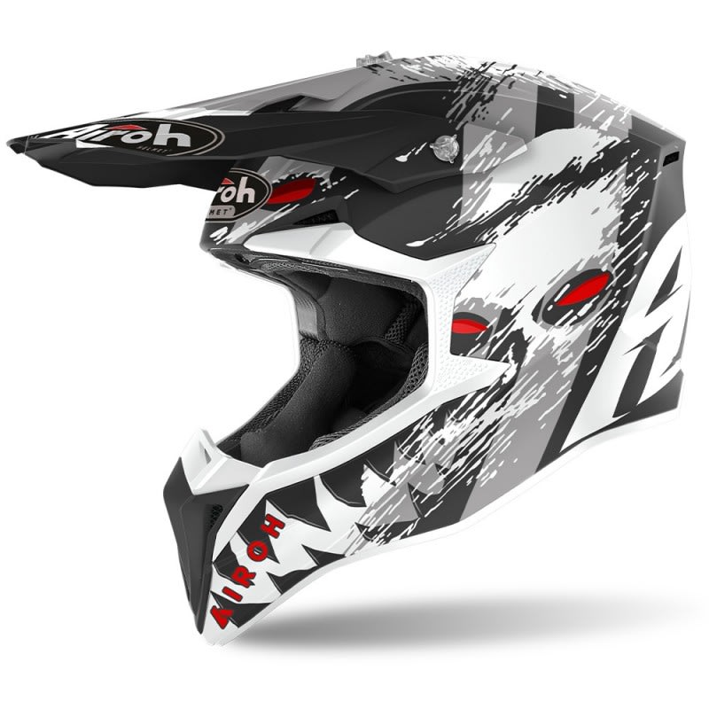 AIROH Wraap 'Demon' Matt Helmet