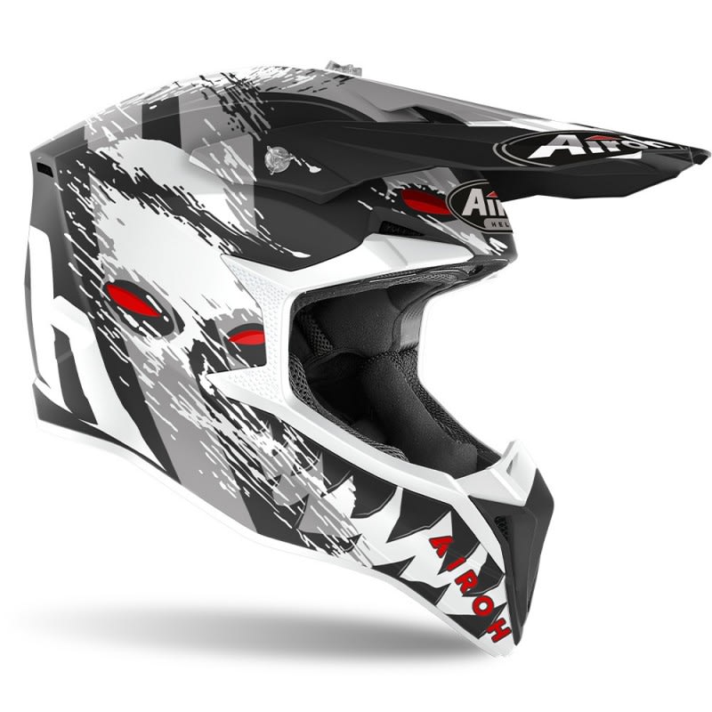 AIROH Wraap 'Demon' Matt Helmet