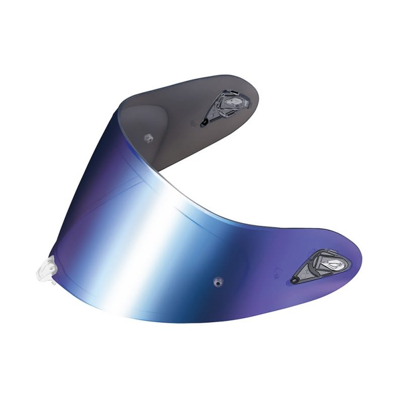 Kabuto Visor Kabuto Blue Mirror F17 GP MIPS (DAF-1)