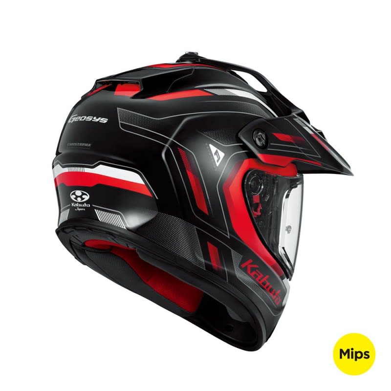 Kabuto GEOSYS GT MIPS Helmet Beat Black Red