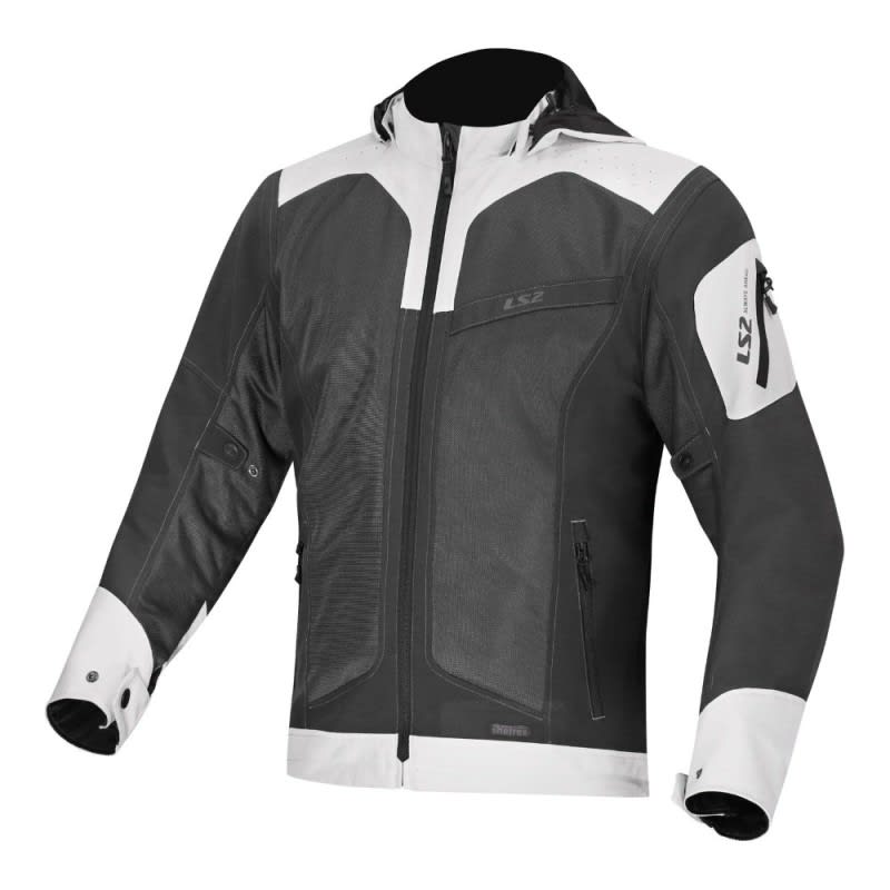 LS2 Bolton Air Man Jacket - Green / Grey