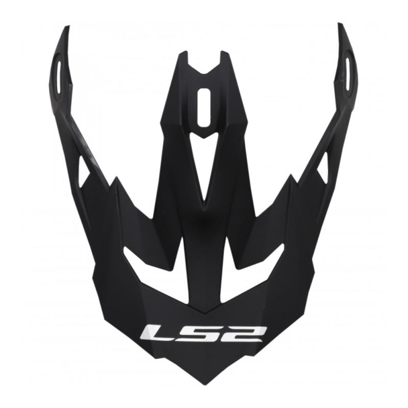LS2 MX700 Helmet Peak - Matte Black