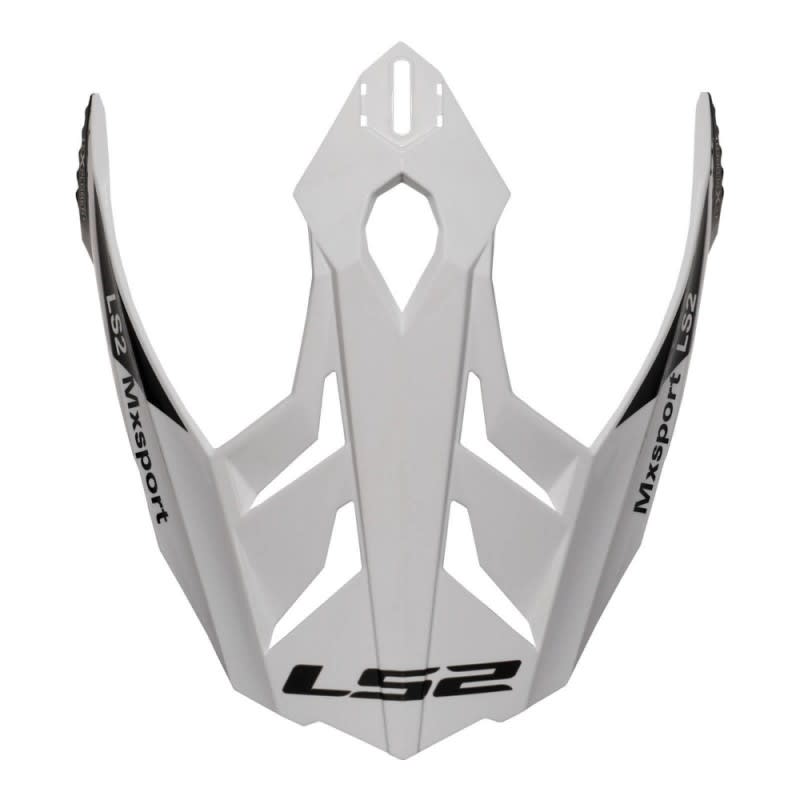 LS2 MX701 Frontier Helmet Peak - Gloss Black / Blue