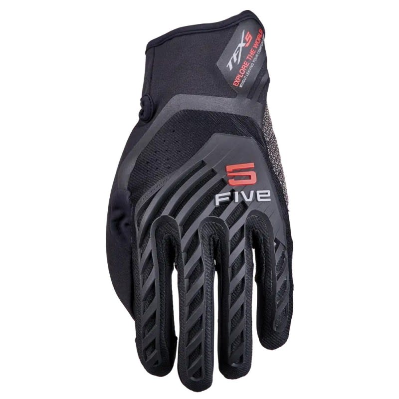 Five TFX-5 Black Gloves
