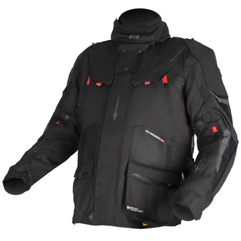 MotoDry GT Black Textile Jacket
