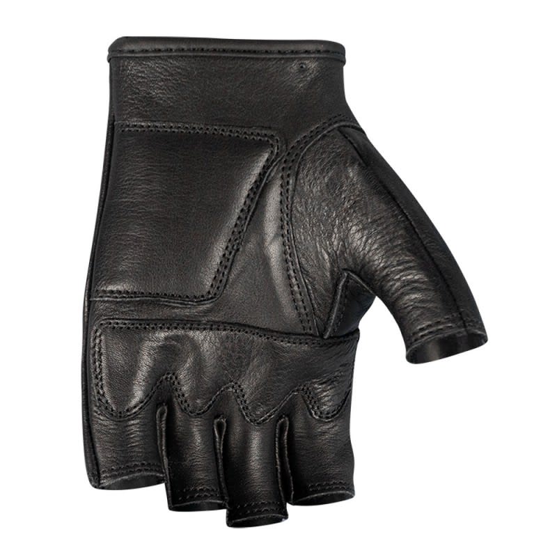 MotoDry Fingerless Black Gloves