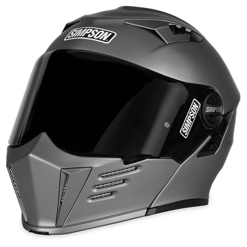 Simpson Darksome Helmet Flat Alloy