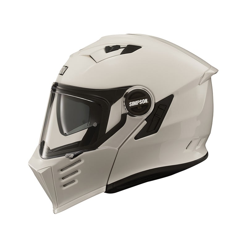 Simpson Darksome Helmet White