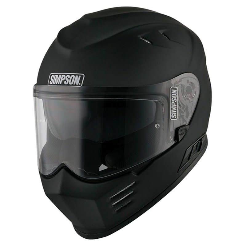 Simpson Venom Helmet Matte Black