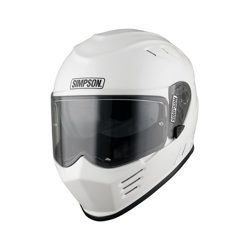 Simpson Venom Helmet White