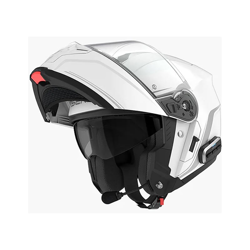 Sena Outrush 2 Smart Helmet Glossy White
