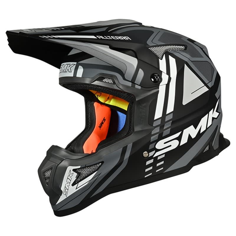 SMK Allterra Helmet X-Sprint MA261 - Matte Black/Grey/White