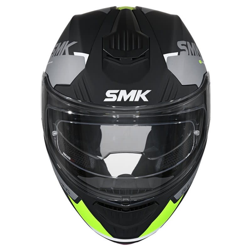 SMK Gullwing Helmet Kresto MA264 - Matte Black/Grey