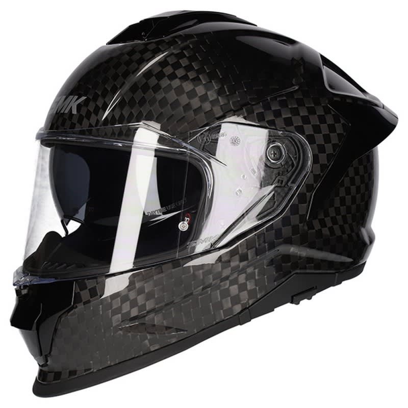 SMK Titan Carbon Helmet GLCA200 - Black