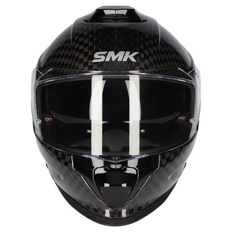 SMK Titan Carbon Helmet GLCA200 - Black