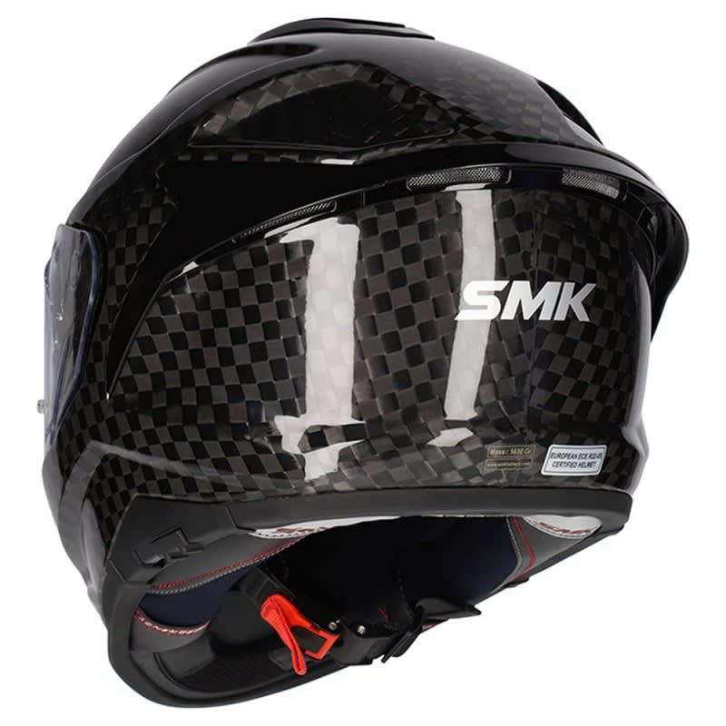 SMK Titan Carbon Helmet GLCA200 - Black