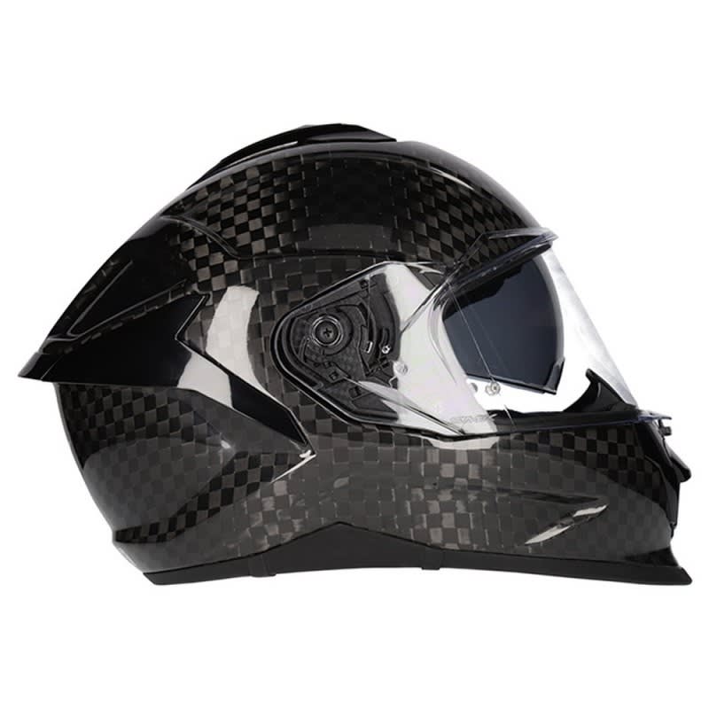 SMK Titan Carbon Helmet GLCA200 - Black