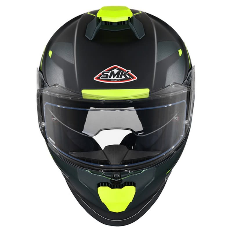 SMK Titan Helmet Firefly MA284 - Matte Black/Green