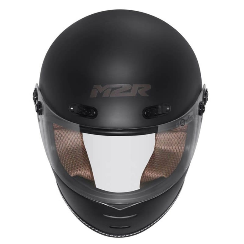 M2R Bolster F-9 Helmet Matte Black