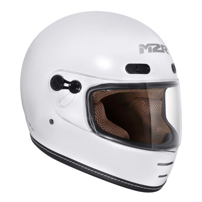 M2R Bolster F-9 Helmet White