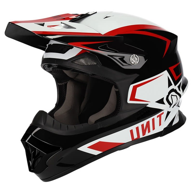 M2R Exo Helmet Unit Protech PC-1 - Red/White