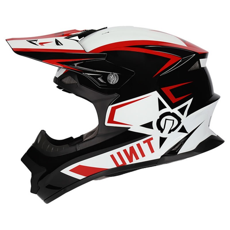 M2R Exo Helmet Unit Protech PC-1 - Red/White