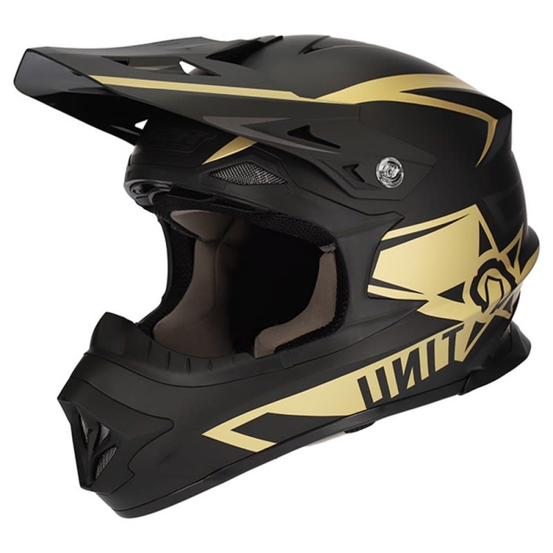 M2R Exo Helmet Unit Protech PC-9F - Matte Gold/Black