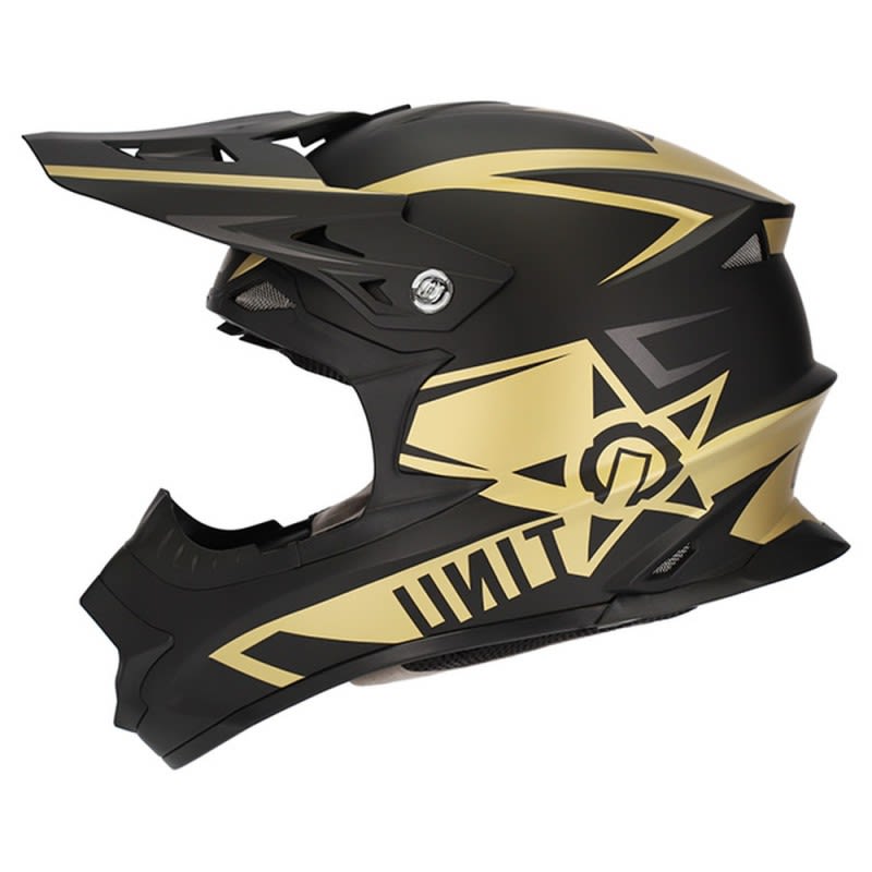 M2R Exo Helmet Unit Protech PC-9F - Matte Gold/Black