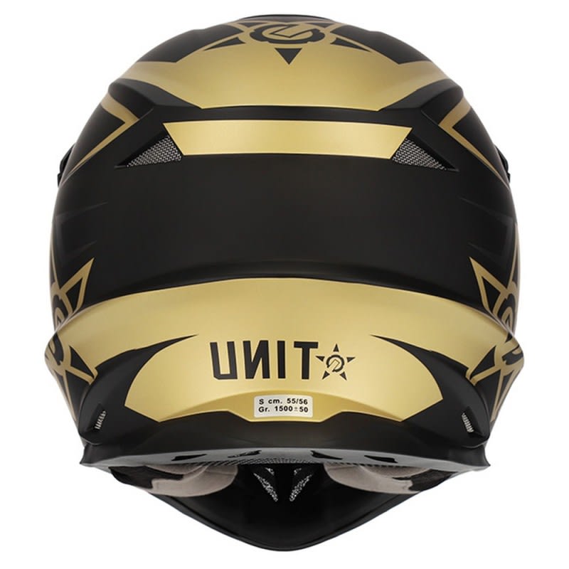 M2R Exo Helmet Unit Protech PC-9F - Matte Gold/Black