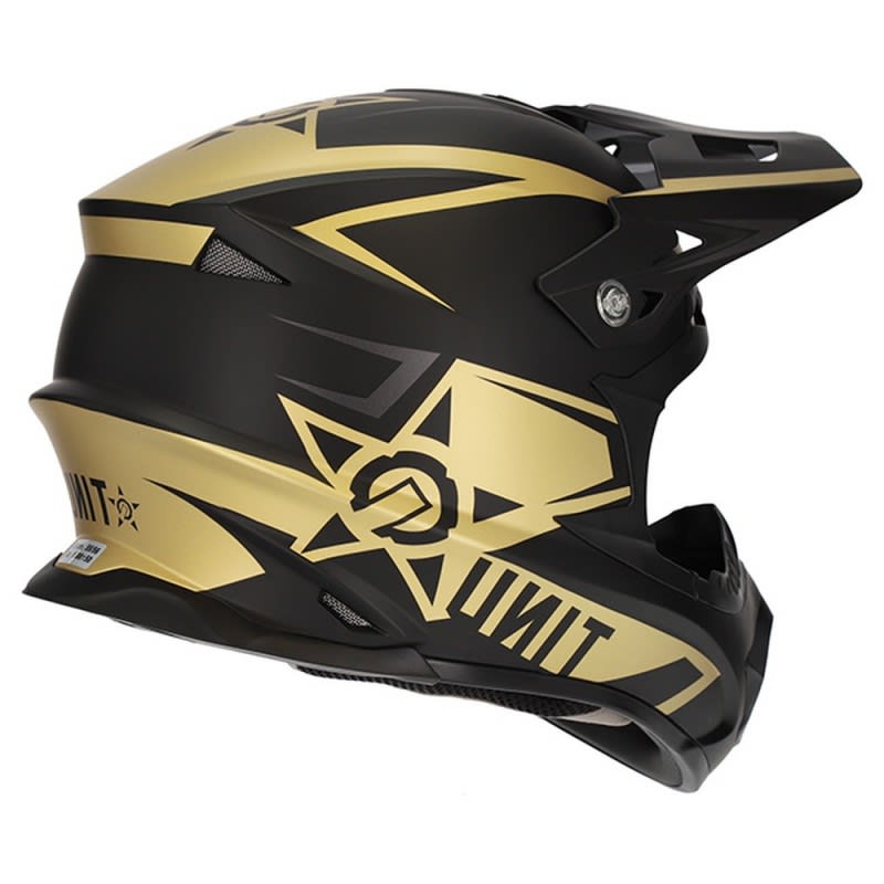M2R Exo Helmet Unit Protech PC-9F - Matte Gold/Black