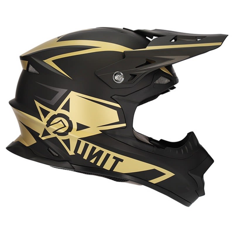 M2R Exo Helmet Unit Protech PC-9F - Matte Gold/Black