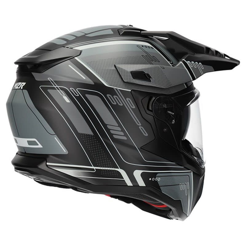 M2R Hybrid Helmet Trooper PC-5F - Grey/Black