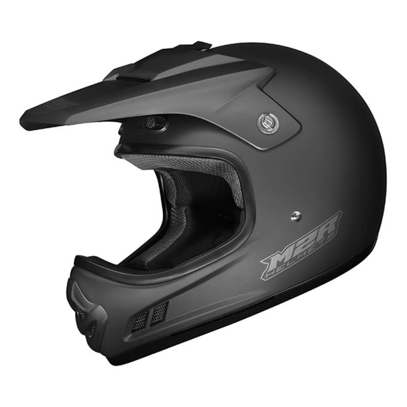M2R MX2 Junior Helmet Matte Black