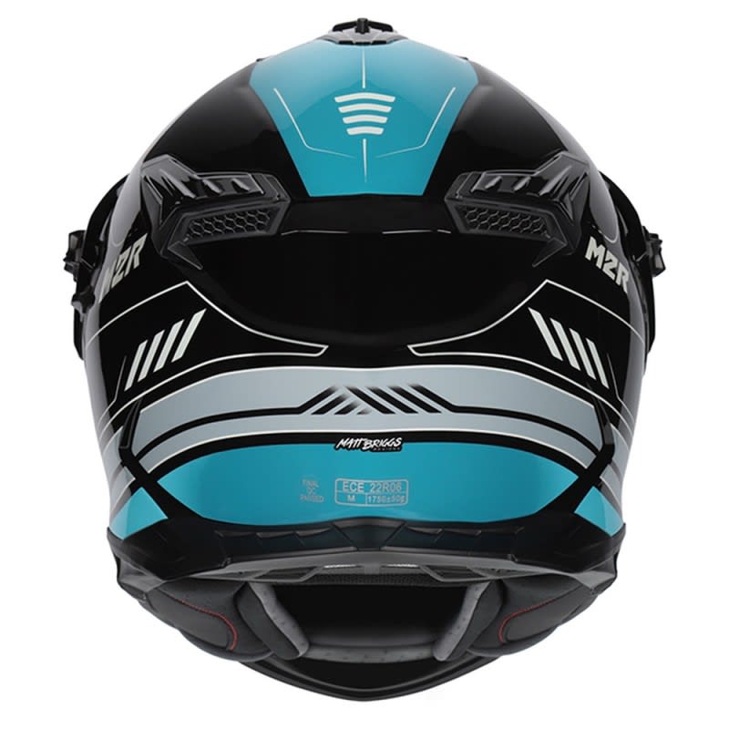 M2R Navigator Helmet Venture Pc- 2 - Black/Blue