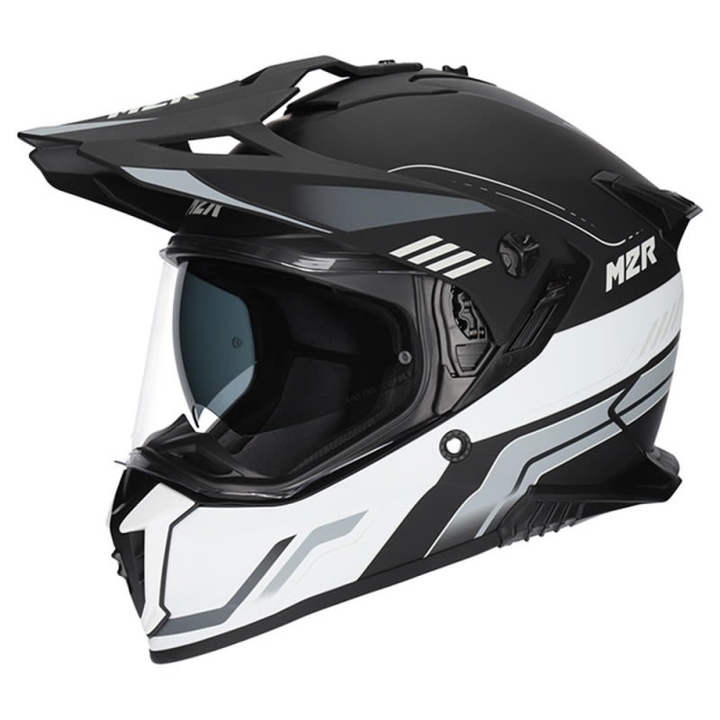 M2R Navigator Helmet Venture Pc- 5F - Black/White