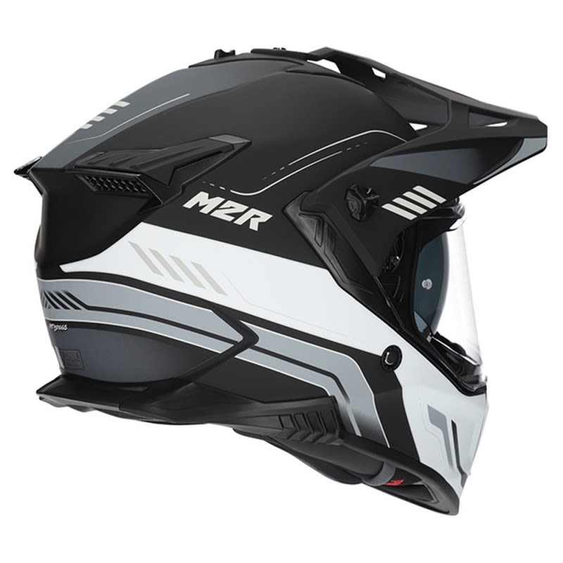 M2R Navigator Helmet Venture Pc- 5F - Black/White
