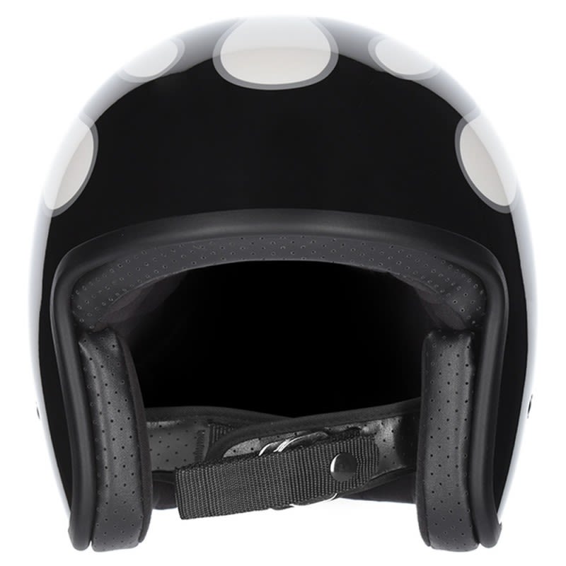 M2R Prime Helmet Flamed PC-6 - White/Black/Silver