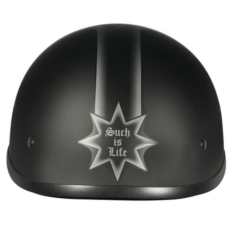 M2R Rebel Shorty Helmet Last Stand PC-5F - Black