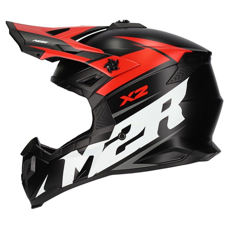 M2R X2 Helmet Charger PC-1F - Black/Red